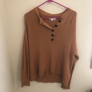 Knit Henley Sweater